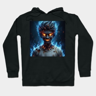 Blue Flames Hoodie